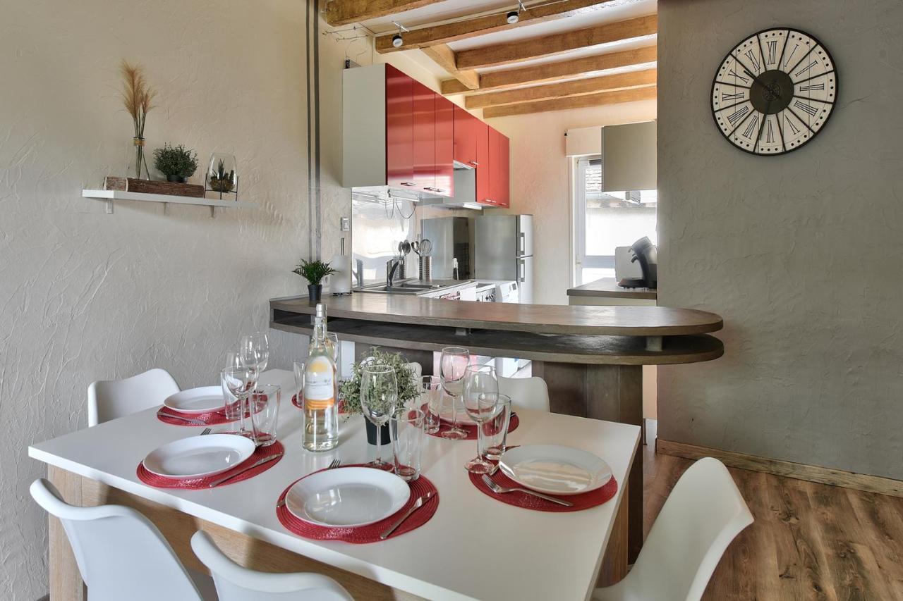 Appartement Le Cocon Chalonnais - Centre Ngoại thất bức ảnh